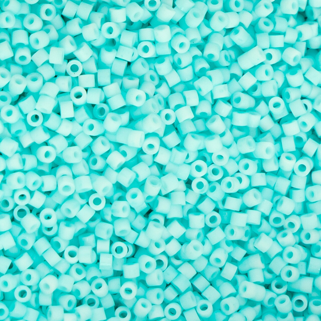 John Bead Matte Macaron Cylin Beads 11/0 Glass Cylindrical Seed Beads, 25g